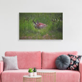 Je kunt me niet zien! canvas afdruk (Insitu (Woonkamer))