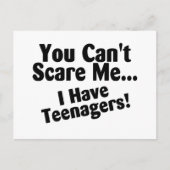 Je kunt me zorgen maken dat ik tieners heb briefkaart (Voorkant)