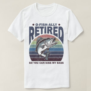 Je kunt mijn bas een grappig pensioen geven t-shirt