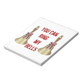 Je kunt mijn cellen bellen notitieblok (Linkerzijde)