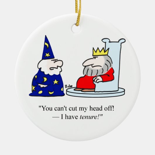 Je kunt mijn hoofd niet afsnijden - ik heb een vas keramisch ornament (Voorkant)