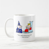 Je kunt mijn hoofd niet afsnijden - ik heb een vas koffiemok (Links)