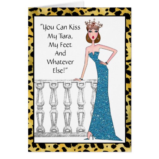 "Je kunt mijn tiara kussen!, mijn eten en wat dan (Voorkant)