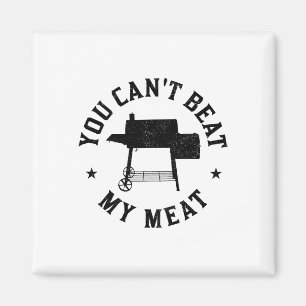Je kunt mijn vleesbbq niet verslaan met het grille magneet