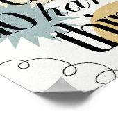 Je kunt moeilijke dingen doen Inspiratie Poster (Hoek)