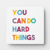 Je kunt Motivatie Kantoor doen Fotoplaat (Voorkant)