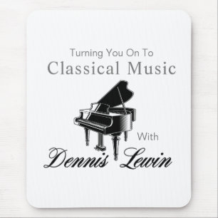 Je kunt naar klassieke muziek muismat