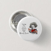 Je kunt naar klassieke muziek ronde button 3,2 cm (Voorkant /achterkant)