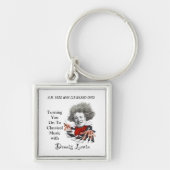 Je kunt naar klassieke muziek sleutelhanger (Voorkant)