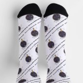 Je kunt niet afhankelijk zijn van je ogen verbeeld sokken (Top)