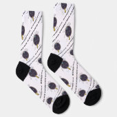 Je kunt niet afhankelijk zijn van je ogen verbeeld sokken (Rechts)