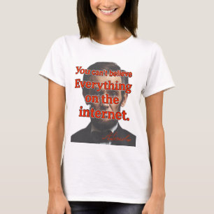 Je kunt niet alles geloven t-shirt