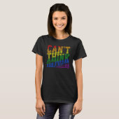 Je kunt niet denken dat Gay Pride Month Lgbt Rainb T-shirt (Voorkant volledig)