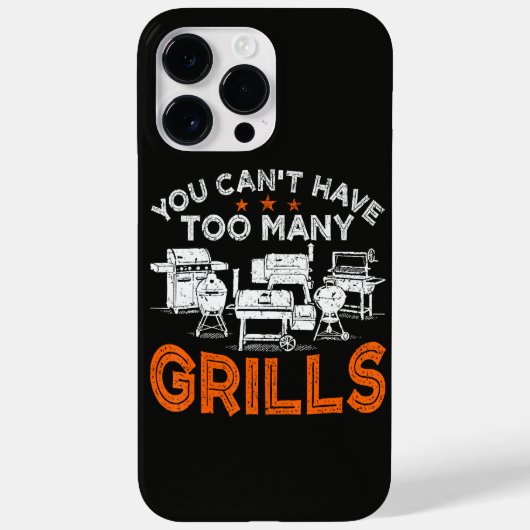 Je kunt niet genoeg Grills hebben Case-Mate iPhone Case (Achterkant)