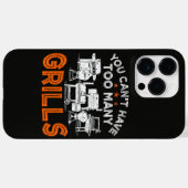 Je kunt niet genoeg Grills hebben Case-Mate iPhone Case (Achterkant (horizontaal))
