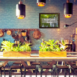 Je kunt niet iedereen Inspirerend poster bevallen