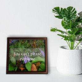 Je kunt niet iedereen tevreden stellen met het gez poster