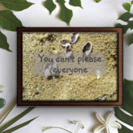 Je kunt niet iedereen tevreden stellen met het gez poster