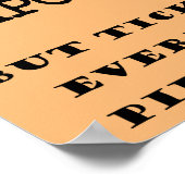 Je kunt niet iedereen tevreden stellen met het gra poster (Hoek)