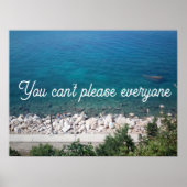 Je kunt niet iedereen tevreden stellen met poster (Voorkant)