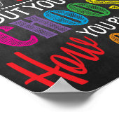 Je kunt niet kiezen hoe je het Poster was (Hoek)