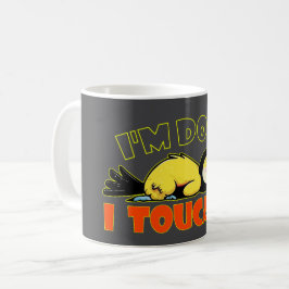 Je kunt niet lui zijn koffiemok