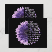 Je kunt niet met de Sto staan. Feestdagenkaart (Voorkant / Achterkant)