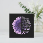 Je kunt niet met de Sto staan. Kaart (Staand voorkant)