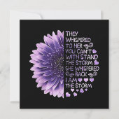 Je kunt niet met de Sto staan. Kaart (Voorkant)