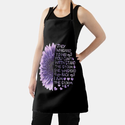 Je kunt niet met de Sto staan. Schort (Insitu)