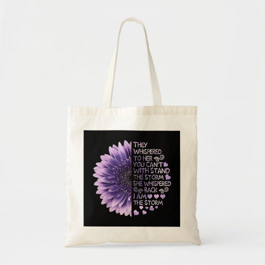 Je kunt niet met de Sto staan. Tote Bag (Voorkant)