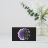 Je kunt niet met de Sto staan. Visitekaartje (Staand voorkant)