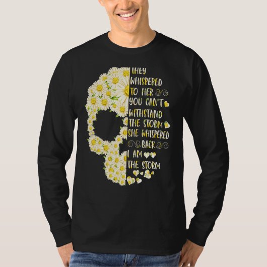 Je kunt niet met een standaard schedel D T-shirt (Voorkant)