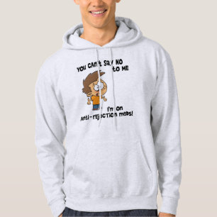 Je kunt niet nee zeggen tegen mij - met cartoon jo hoodie