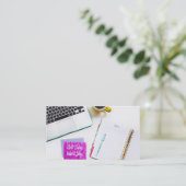 Je kunt niet stoppen met Feminine Visitekaartje (Staand voorkant)