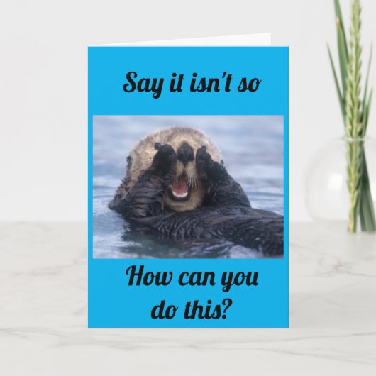 JE KUNT NIET VERPLAATSEN. KAART (Voorkant)