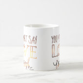 Je kunt niet zeggen dat je genoeg Mok hebt van je (Center)