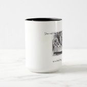 Je kunt nooit een beker van Tea Large genoeg Mok k (Midden)