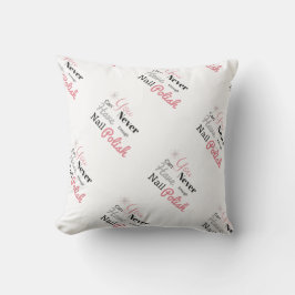 Je kunt nooit genoeg nagellak poelkussens hebben kussen