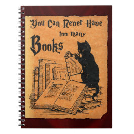 Je Kunt Nooit Te Veel Boeken Notitieboek