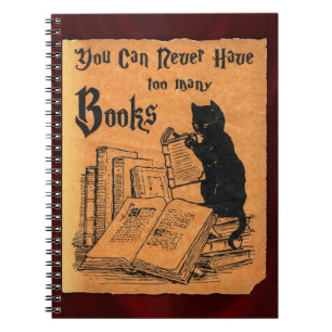 Je Kunt Nooit Te Veel Boeken Notitieboek