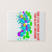 Je kunt nooit te veel drums hebben legpuzzel (Horizontaal)