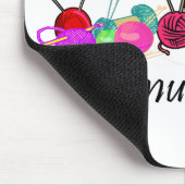 Je kunt nooit te veel garen T-shirts hebben Muismat (Hoek)