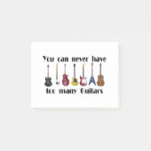 Je kunt nooit te veel gitaargeschenken hebben post-it® notes (Voorkant)