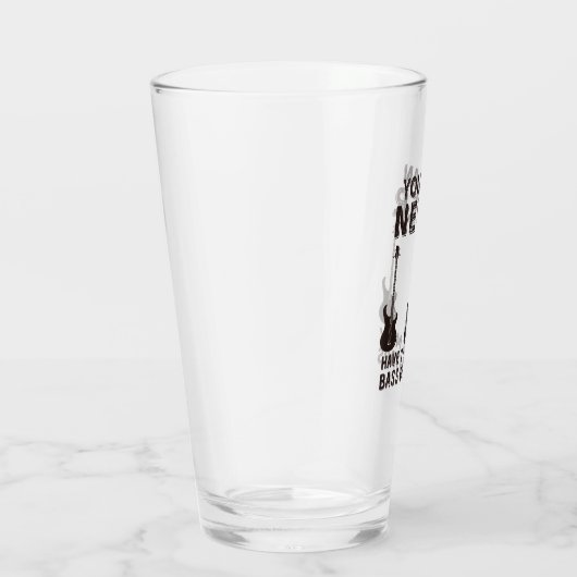 Je kunt nooit te veel gitaren hebben glas (Rechts)