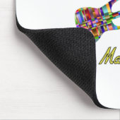 Je kunt nooit te veel gitaren hebben - kleurrijk muismat (Hoek)