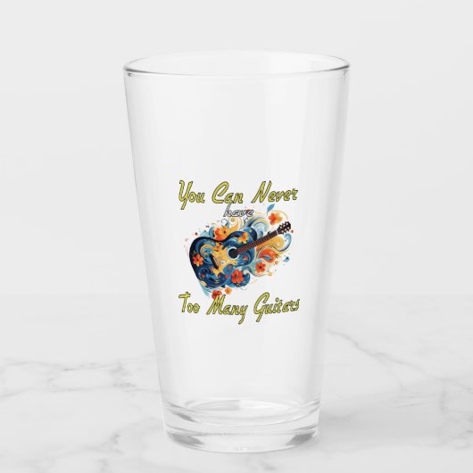 Je kunt nooit te veel gitaren hebben - Prachtig Glas (Voorkant)