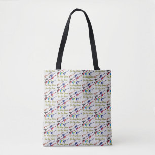 Je kunt nooit te veel gitaren hebben tote bag