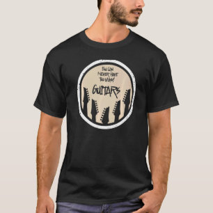 Je kunt nooit te veel gitaren Musiker Gitarr hebbe T-shirt