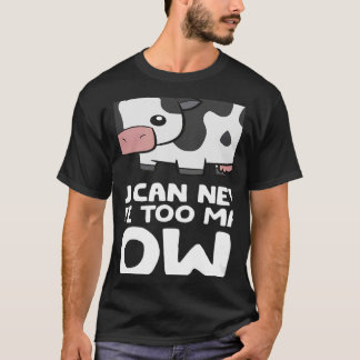Je kunt nooit te veel Koeien Koe boer hebben T-shirt